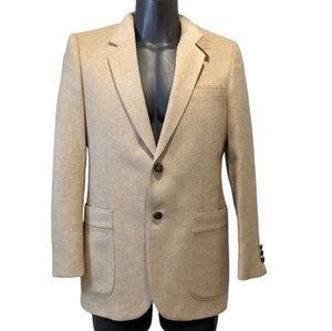 Vintage camel hair blazer
